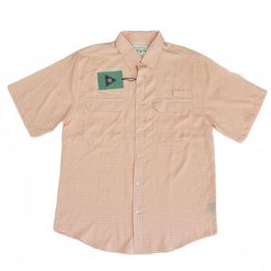 ClearWater Outfitters Shirt‎ Mens Quick Dry Vented Outdoor Button Short Sleeve L